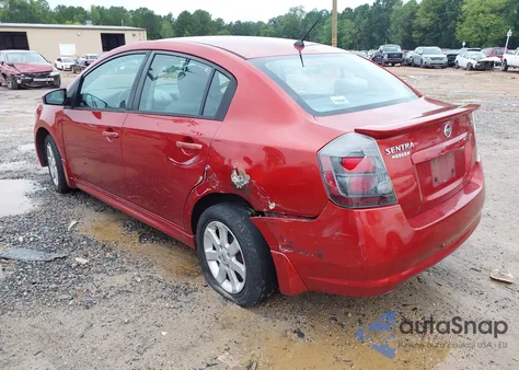 2010 Nissan Sentra 2.0Sr из США, поврежденный, VIN 3N1AB6AP8AL727245